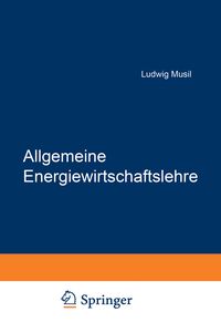 Produktbild: Allgemeine Energiewirtschaftslehre