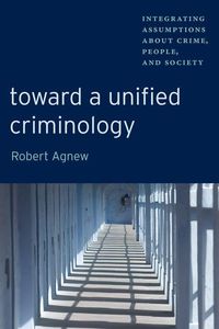 Produktbild: Toward a Unified Criminology