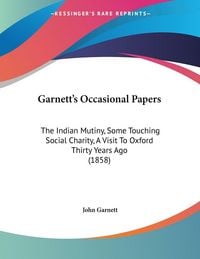 Produktbild: Garnett's Occasional Papers