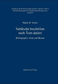Produktbild: Sab&auml;ische Inschriften nach &Auml;ren datiert