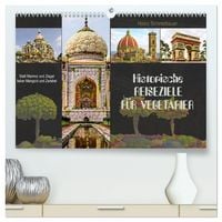 Produktbild: Historische Reiseziele f&uuml;r Vegetarier (hochwertiger Premium Wandkalender 2027 DIN A2 quer), Kunstdruck in Hochglanz