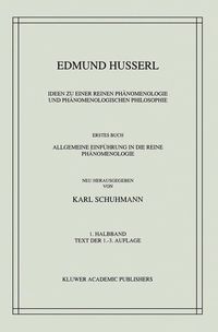 Produktbild: Ideen zu einer Reinen Ph&auml;nomenologie und Ph&auml;nomenologischen Philosophie