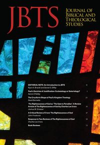 Produktbild: Journal of Biblical and Theological Studies