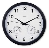 Produktbild: Hama 00185868 Quarz Wanduhr 25cm x 250mm x 250mm x 40mm Schwarz
