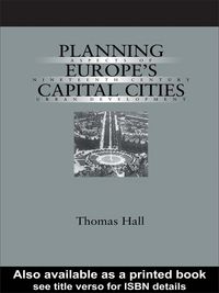 Produktbild: Planning Europe's Capital Cities