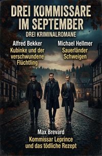 Produktbild: Drei Kommissare im September: Drei Kriminalromane
