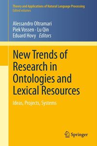 Produktbild: New Trends of Research in Ontologies and Lexical Resources