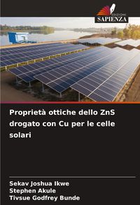 Produktbild: Propriet&agrave; ottiche dello ZnS drogato con Cu per le celle solari