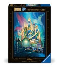 Produktbild: Erwachsenenpuzzle 1000 Teile - Disney Prinzessinnen - Disney Castles: Arielle