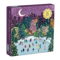 Produktbild: Merry Moonlight Skaters 500 Piece Foil Puzzle