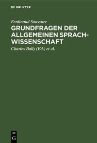 Produktbild: Grundfragen der allgemeinen Sprachwissenschaft
