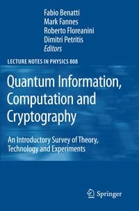 Produktbild: Quantum Information, Computation and Cryptography