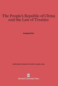 Produktbild: The People's Republic of China and the Law of Treaties