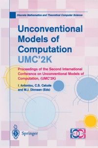 Produktbild: Unconventional Models of Computation, UMC'2K