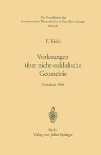 Produktbild: Vorlesungen &uuml;ber Nicht-Euklidische Geometrie