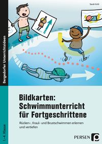Produktbild: Bildkarten: Schwimmunterricht f&uuml;r Fortgeschrittene