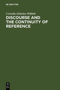 Produktbild: Discourse and the Continuity of Reference