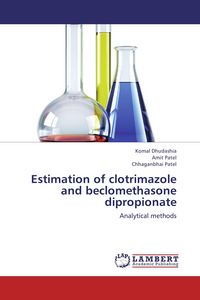 Produktbild: Estimation of clotrimazole and beclomethasone dipropionate
