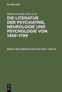 Produktbild: Die Literatur von 1700&ndash;1799