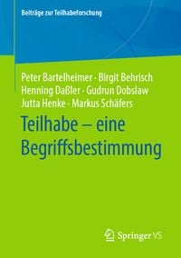 Produktbild: Teilhabe &ndash; eine Begriffsbestimmung