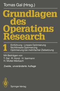 Produktbild: Grundlagen des Operations Research