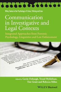 Produktbild: Communication in Investigative and Legal Contexts