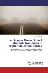 Produktbild: Berends, L: No Longer Down Under? Students from India in Hig