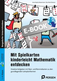 Produktbild: Mit Spielkarten kinderleicht Mathematik entdecken