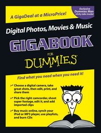 Produktbild: Digital Photos, Movies, & Music Gigabook For Dummies