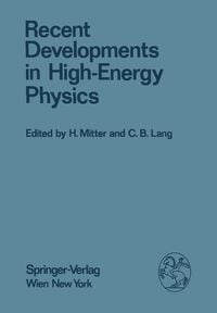 Produktbild: Recent Developments in High-Energy Physics