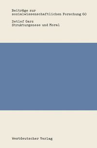 Produktbild: Strukturgenese und Moral