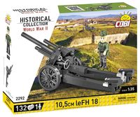 Bild vom Artikel COBI Historical Collection 2292 - 10,5 cm LEFH 18, 132 Bauteile, 1:35 vom Autor 