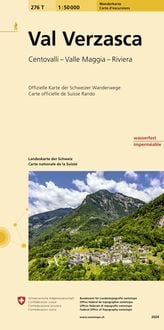 Produktbild: 276T Val Verzasca Wanderkarte