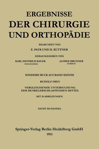 Produktbild: V. Vergleichende Untersuchung der muskelerschlaffenden Mittel