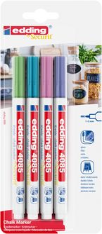Produktbild: Edding Kreidemarker 4085 metallic 4er Set