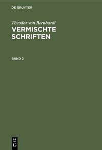 Produktbild: Vermischte Schriften. Band 2