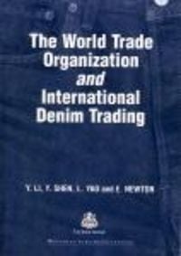 Produktbild: The World Trade Organization and International Denim Trading