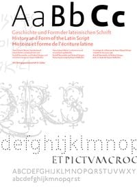 Produktbild: ABC &ndash; Geschichte und Form der lateinischen Schrift