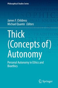 Produktbild: Thick (Concepts of) Autonomy