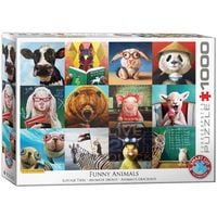 Produktbild: Puzzle 1000 Teile - Lucia Heffernan: Funny Animals by Lucia Heffernan