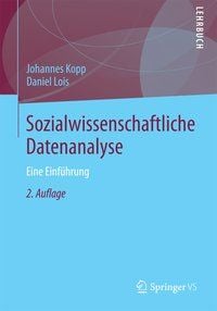 Produktbild: Sozialwissenschaftliche Datenanalyse