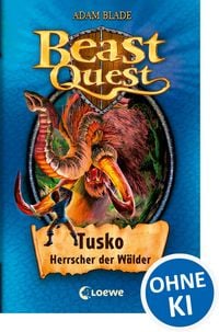 Produktbild: Beast Quest (Band 17) - Tusko, Herrscher der W&auml;lder