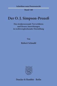 Produktbild: Der O. J. Simpson-Proze&szlig;.