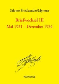 Produktbild: Briefwechsel III