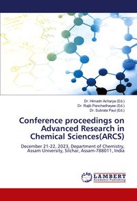 Produktbild: Conference proceedings on Advanced Research in Chemical Sciences(ARCS)