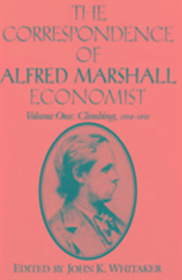 Produktbild: Marshall, A: The Correspondence of Alfred Marshall, Economis
