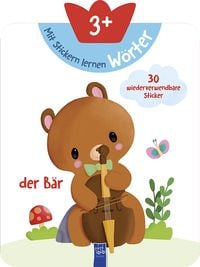 Produktbild: Mit Stickern lernen 3+ (W&ouml;rter)
