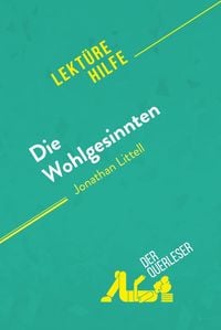 Produktbild: Die Wohlgesinnten von Jonathan Littell (Lekt&uuml;rehilfe)