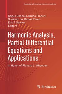 Produktbild: Harmonic Analysis, Partial Differential Equations and Applications