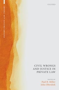 Produktbild: Civil Wrongs and Justice in Private Law